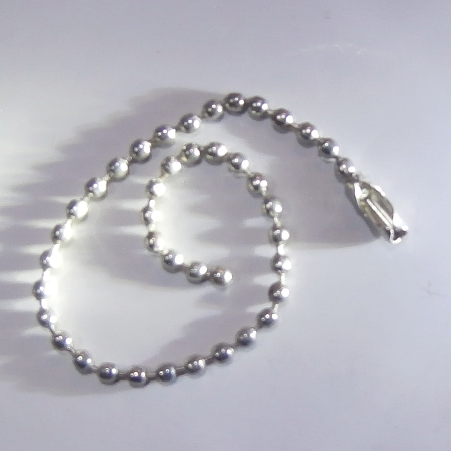 Schlüsselkette aus Metall, verschließbar, Unikat