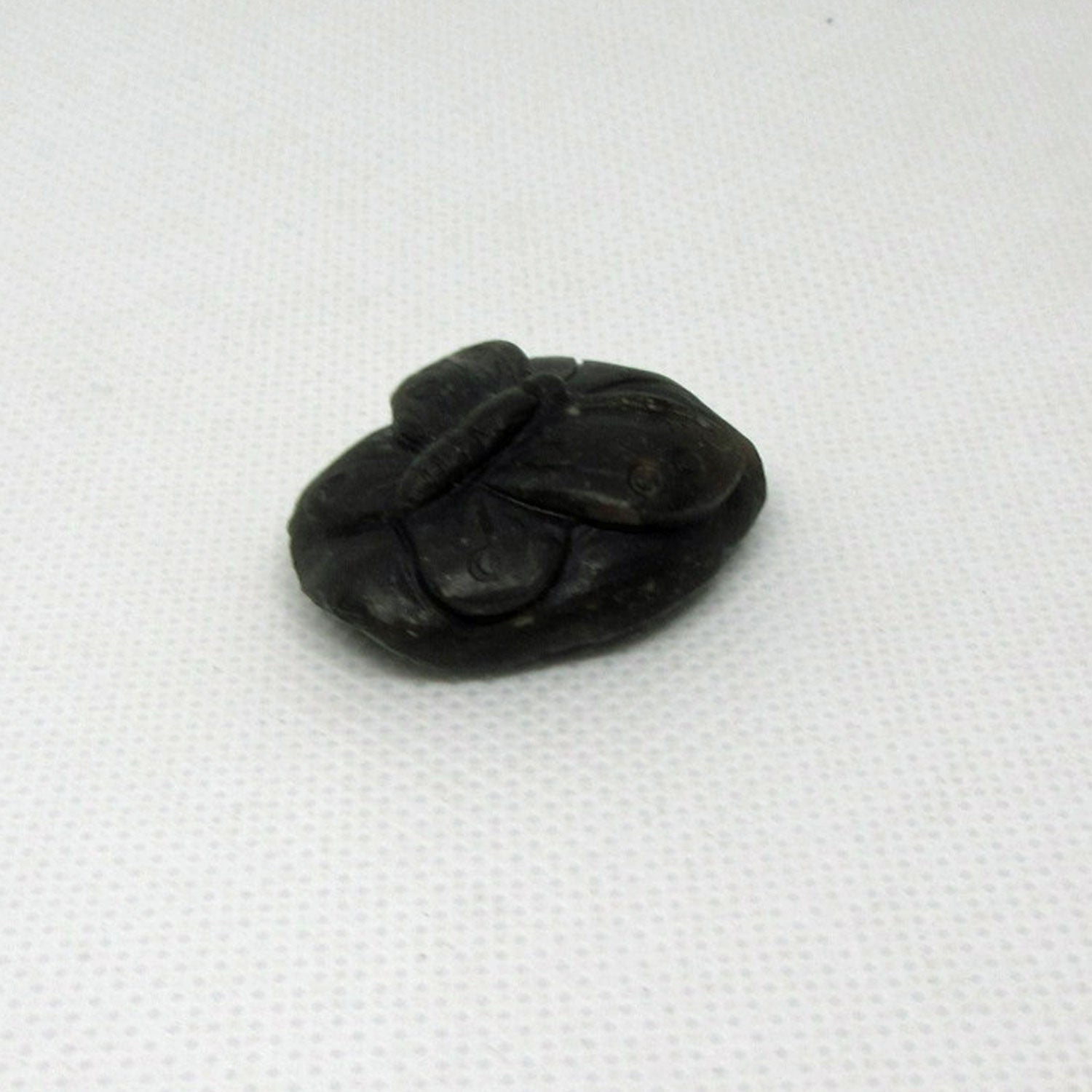 Schmetterling aus Feuerstein – ein Unikat von der Ostsee-Insel