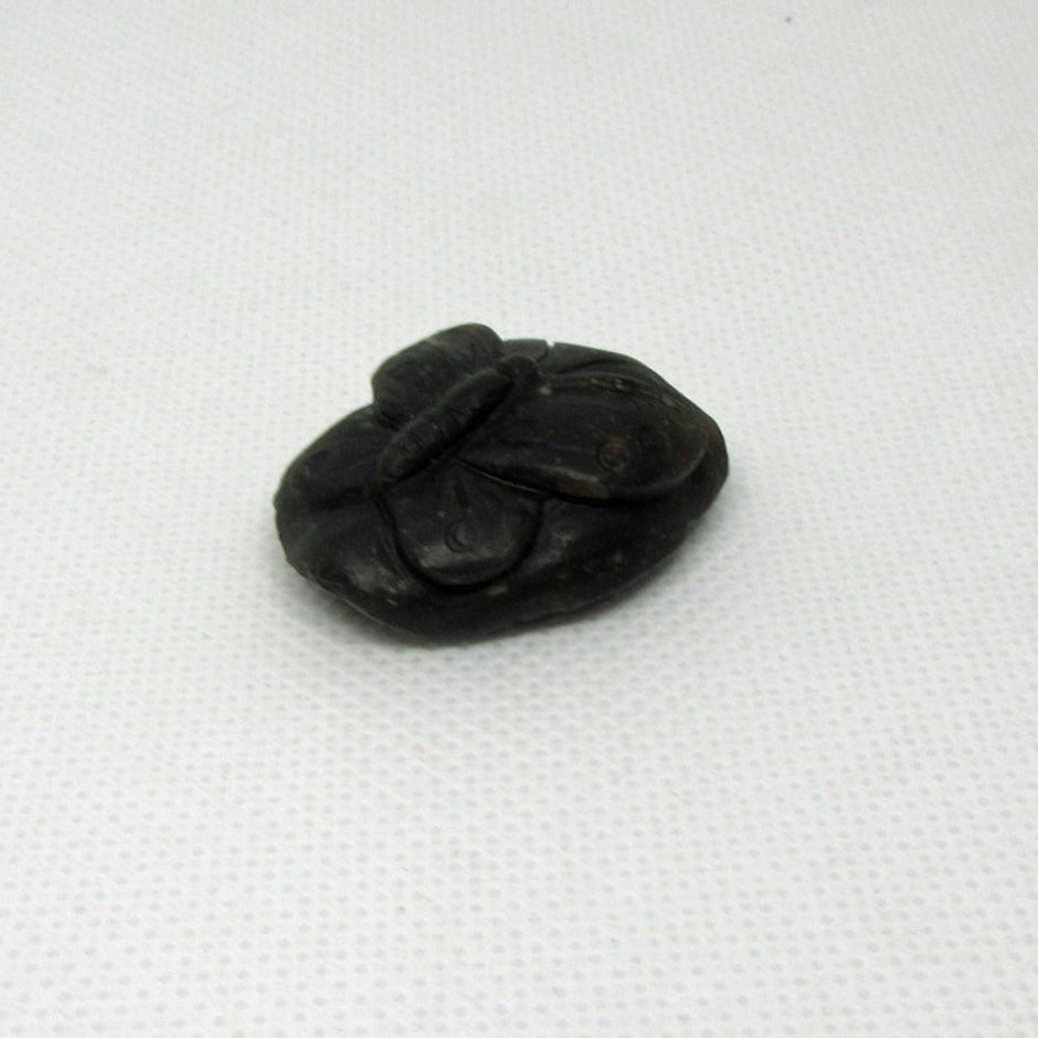 Schmetterling aus Feuerstein – ein Unikat von der Ostsee-Insel