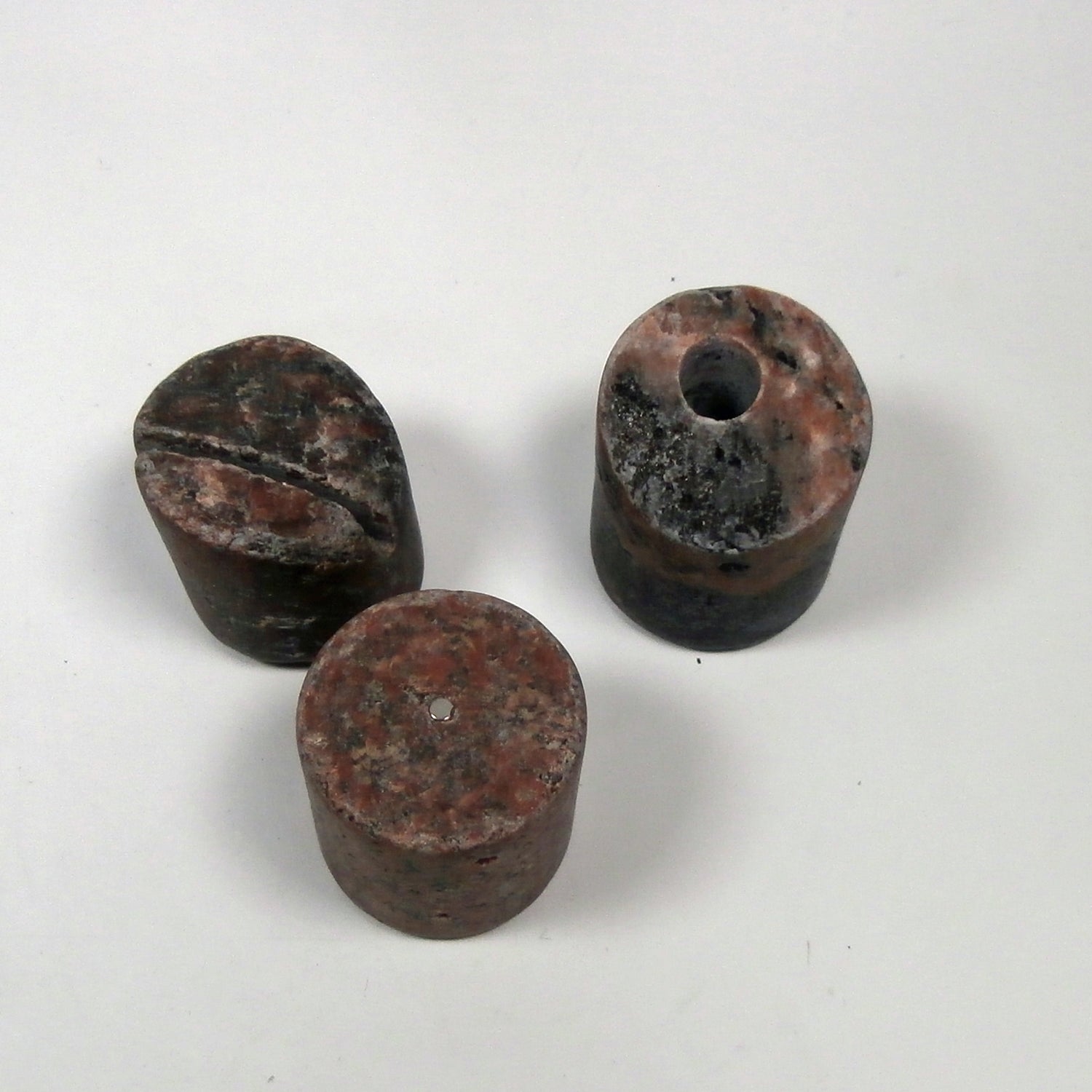 Einzigartiges Schreibtisch-Set aus Stein von Rügen