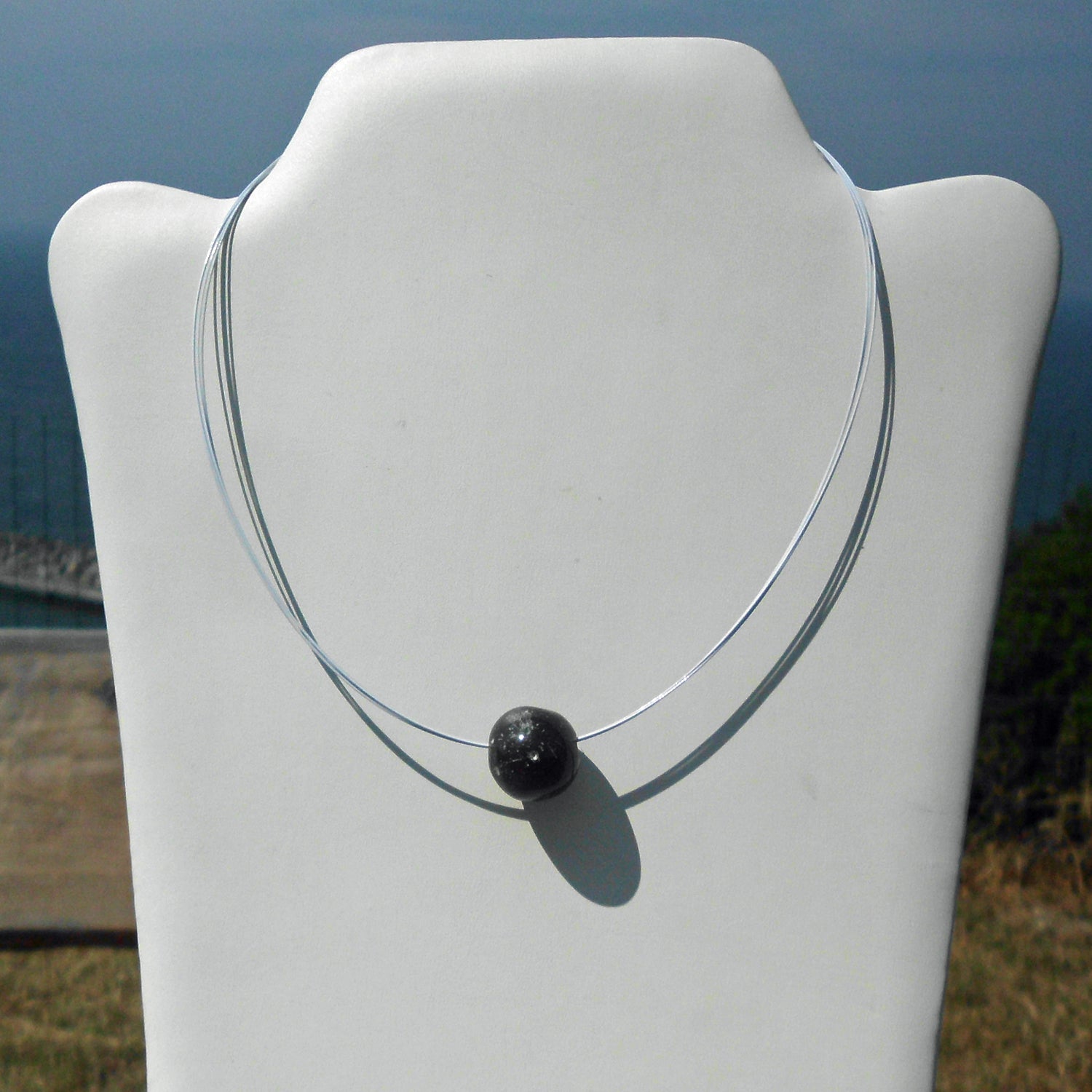 Gebohrter Kieselschwamm von der Ostsee-Insel Rügen