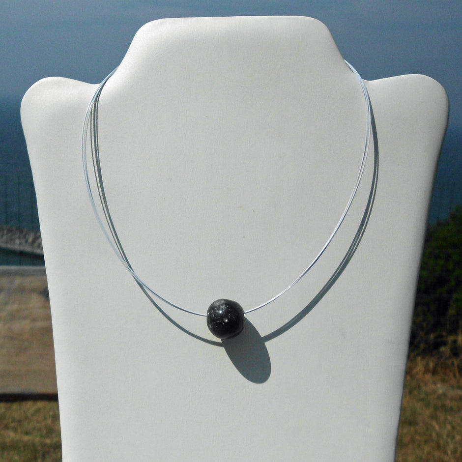 Gebohrter Kieselschwamm von der Ostsee-Insel Rügen