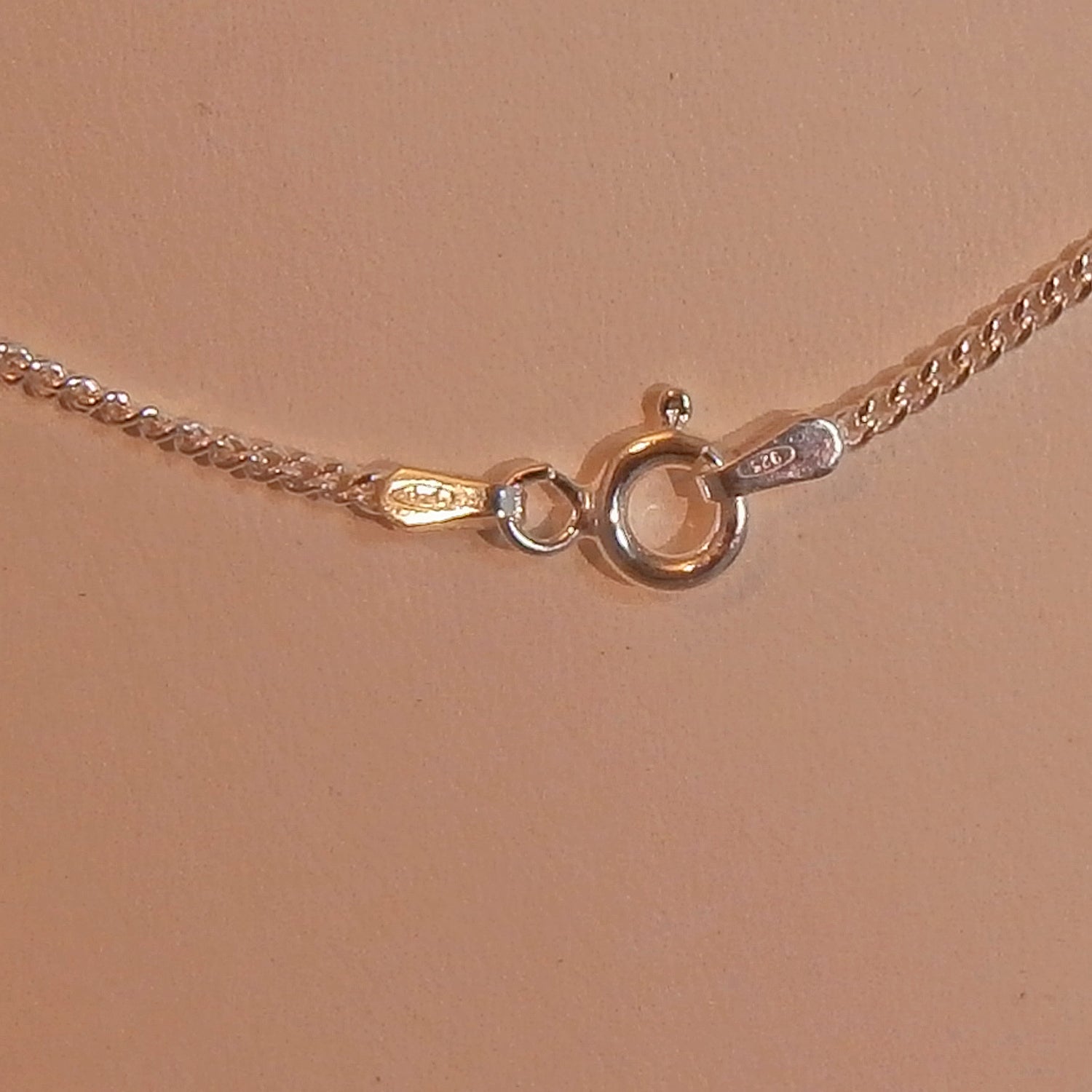 Feine Schlangenkette aus 925er Silber, 8-eckig