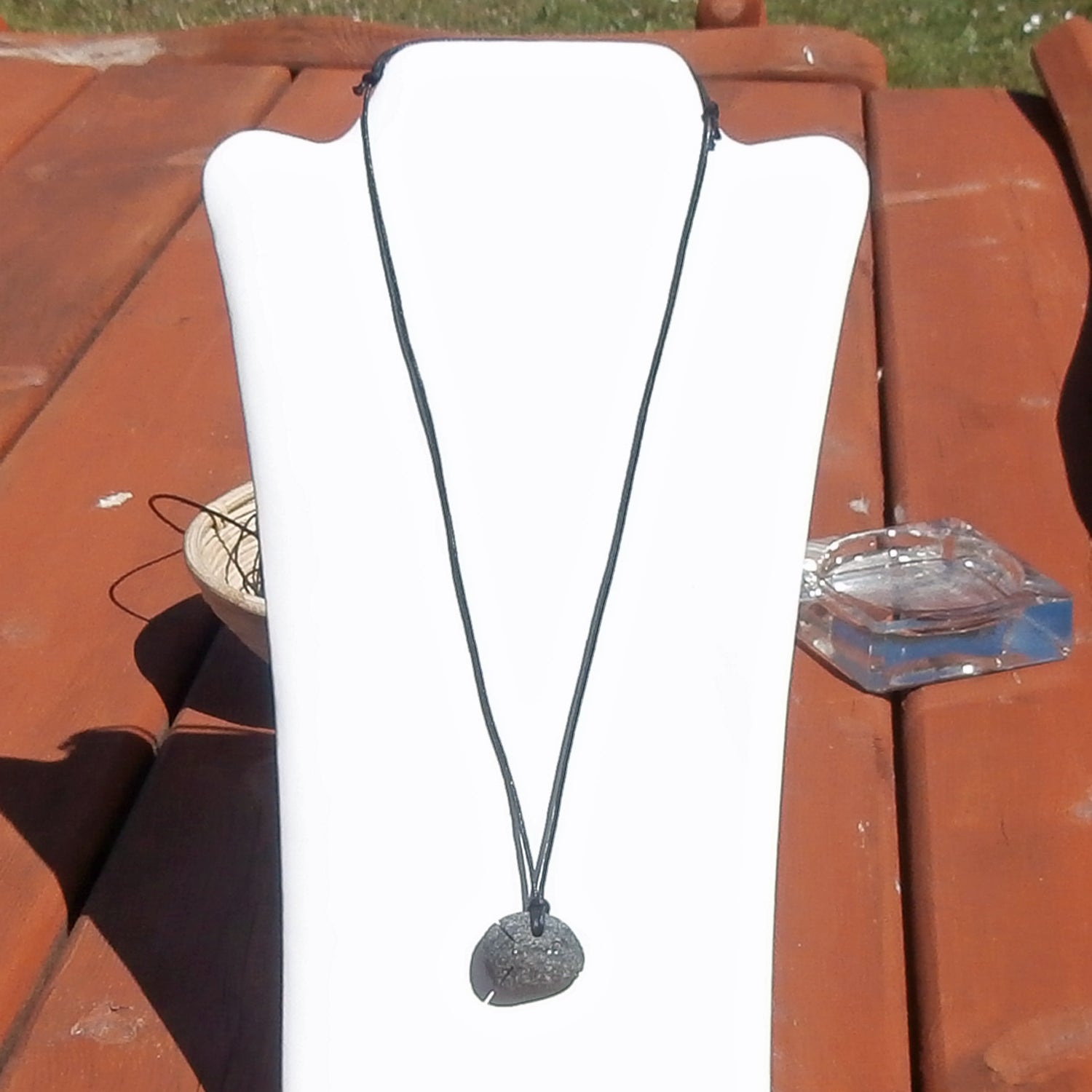 Kleiner Steinfisch aus Rügener Kiesel, Unikat