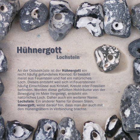 Postkarte Hühnergott