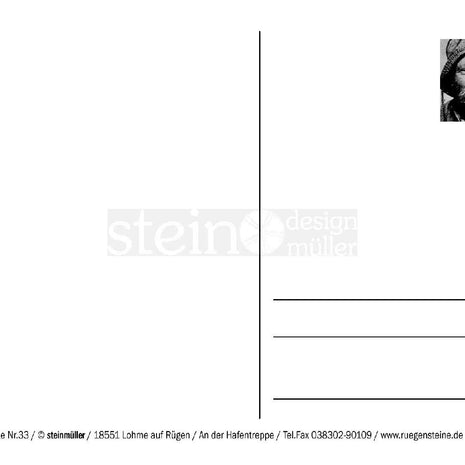 Postkarte „Alter, ehrlicher Seemann“