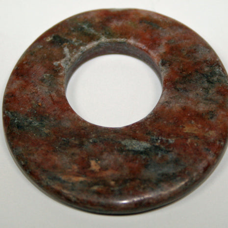 Einzelstück Gneis-Ring in Rosa-Grau-Braun