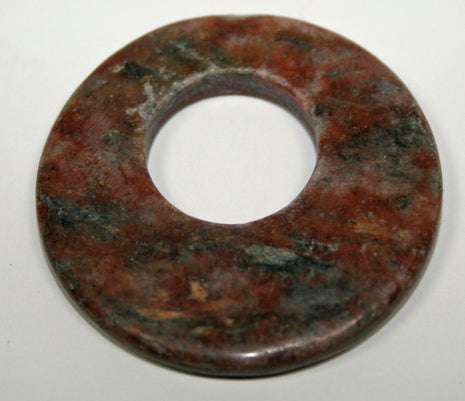 Einzelstück Gneis-Ring in Rosa-Grau-Braun