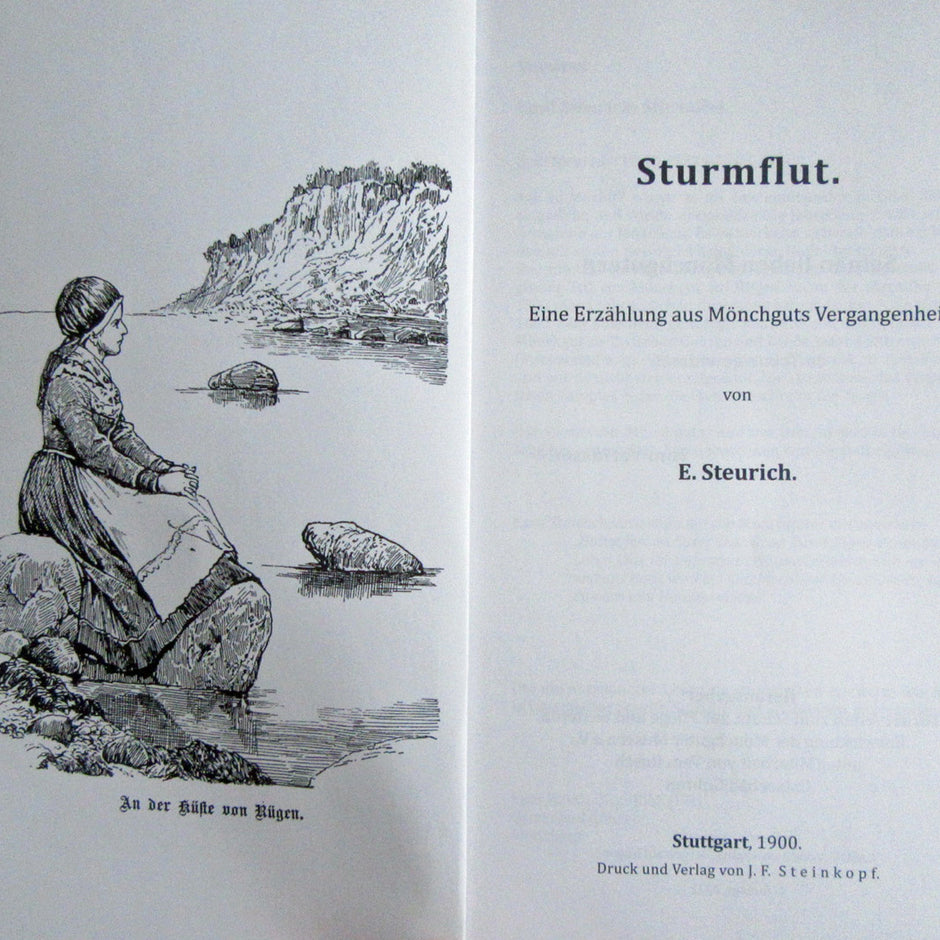 Emil Steurich / Sturmflutring aus hochwertigem Seeglas