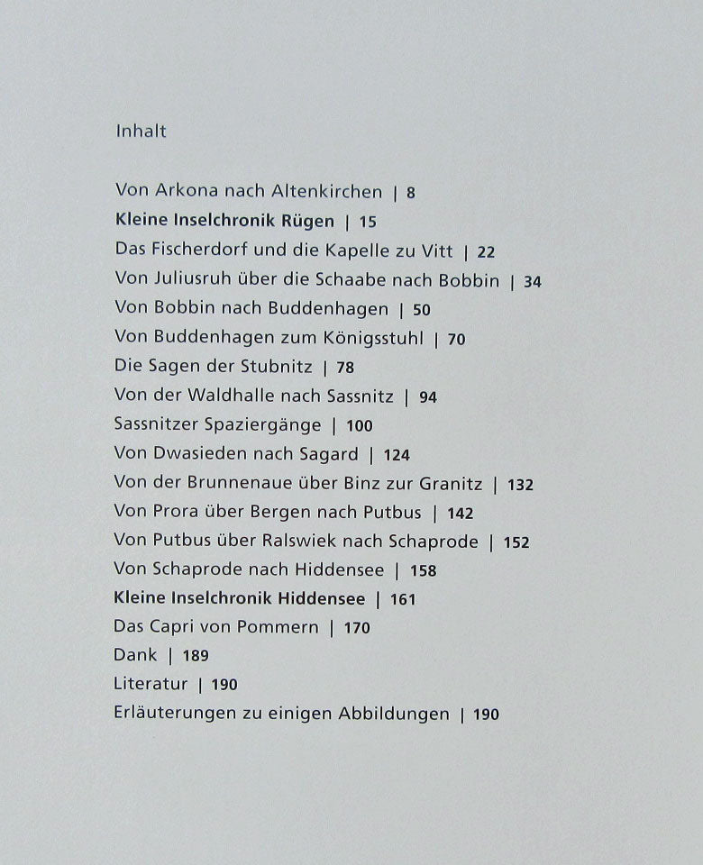 INSELZEITEN – Buch über Rügen und Hiddensee