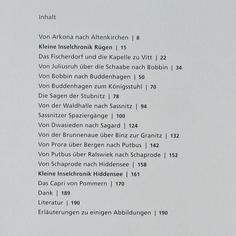 INSELZEITEN – Buch über Rügen und Hiddensee