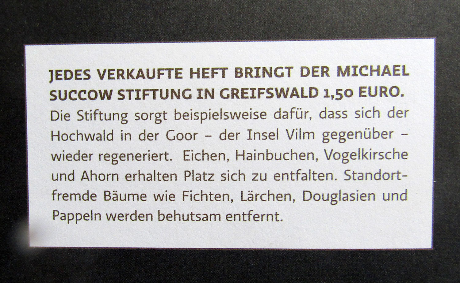 Vilm – Unikates Buch über die Insel Rügen