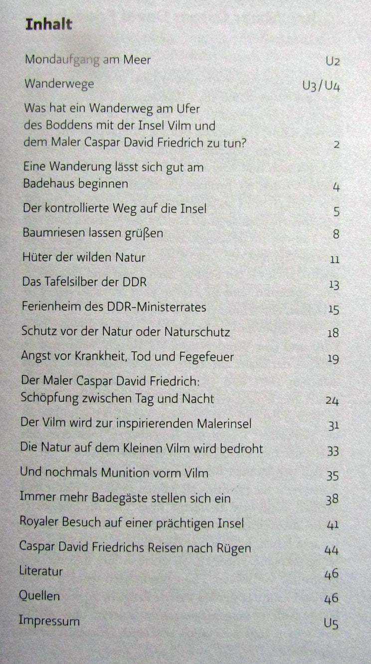 Vilm – Unikates Buch über die Insel Rügen