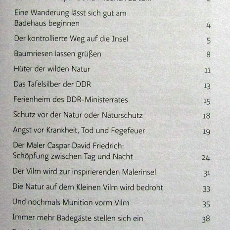 Vilm – Unikates Buch über die Insel Rügen