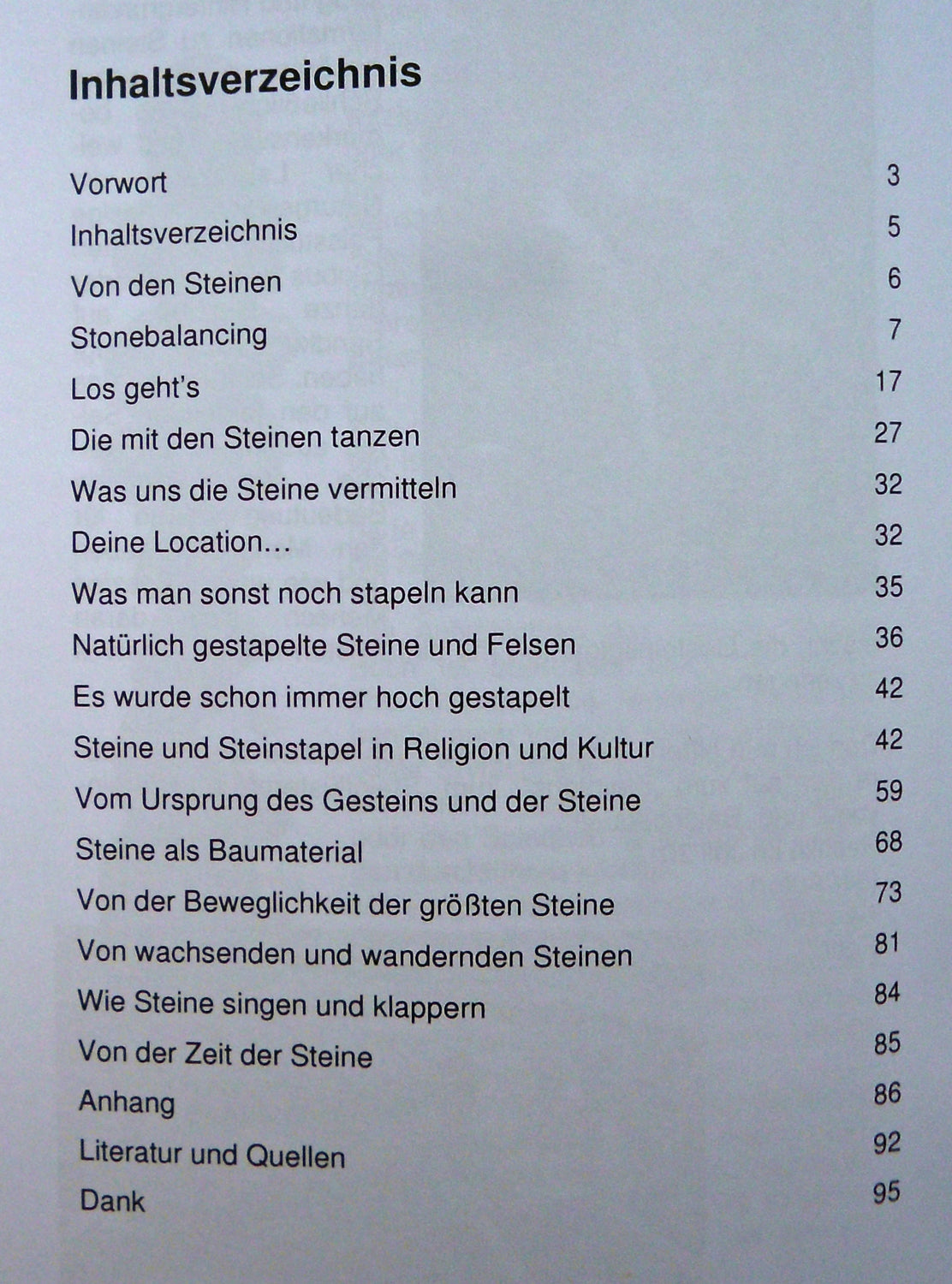 Einzelstück: Stein im Tanz der Leichtigkeit