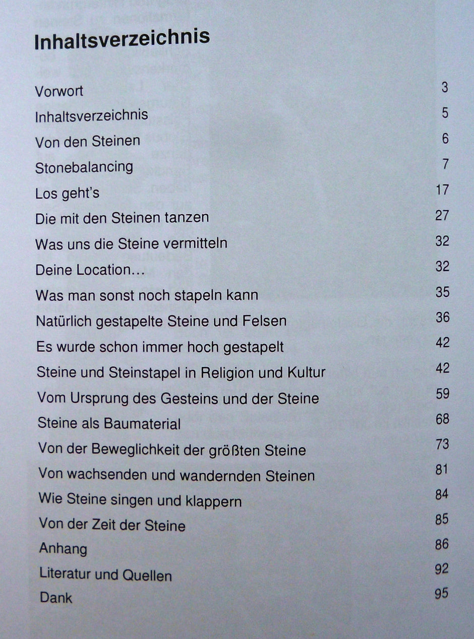 Einzelstück: Stein im Tanz der Leichtigkeit