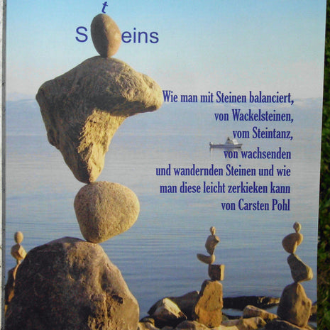 Einzelstück: Stein im Tanz der Leichtigkeit