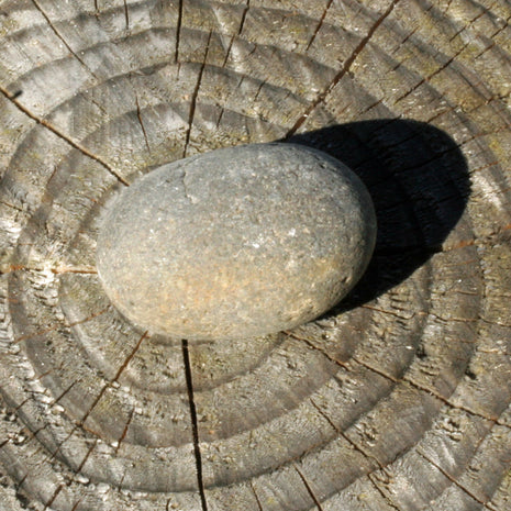 Unpolierter Wallstein von der Rügener Küste – naturbelassen & charakterstark