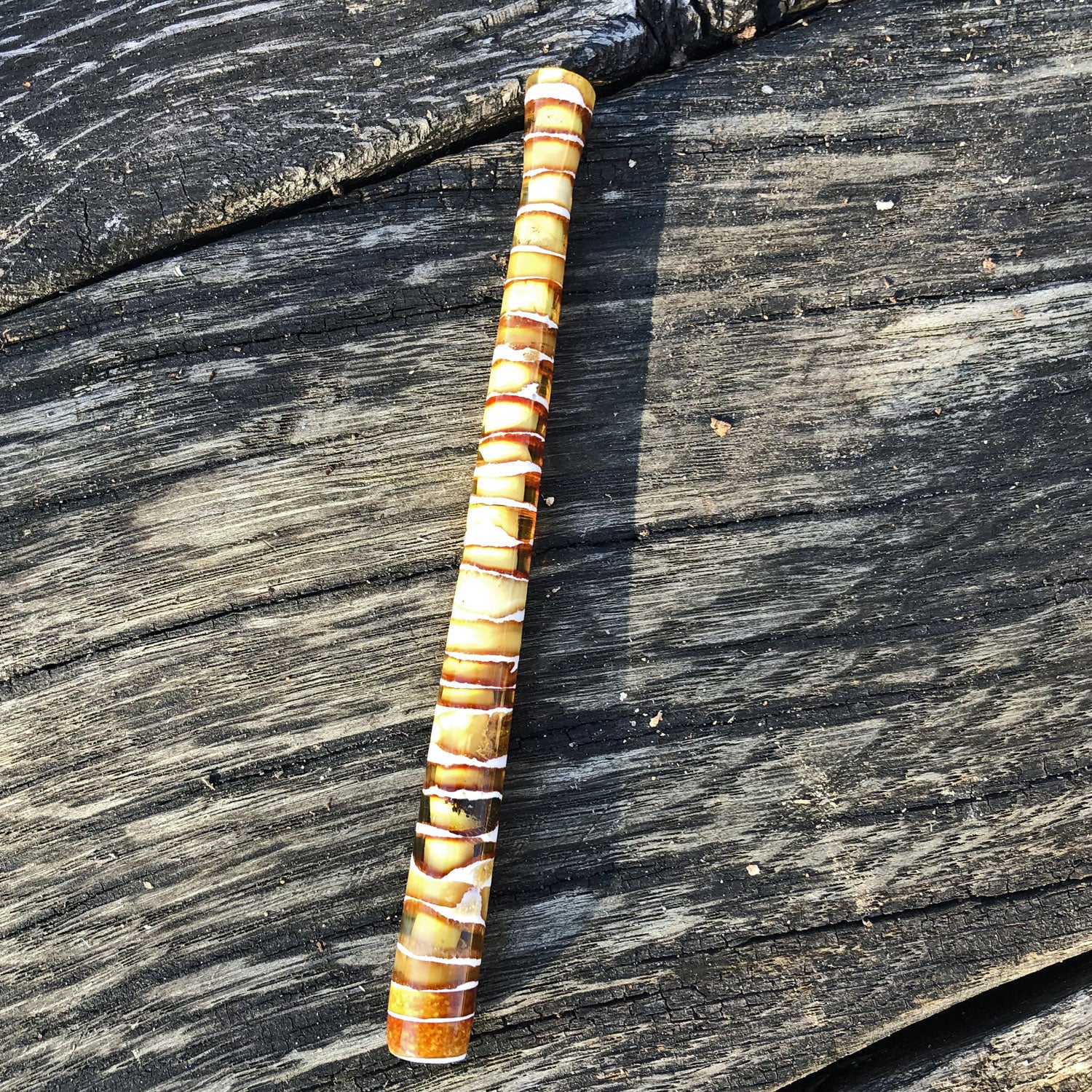 Exklusive Zigarettenspitze aus Bernstein, handgefertigt